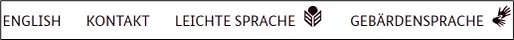 Englisch, Kontakt, Leichte Sprache und Gebärdensprache